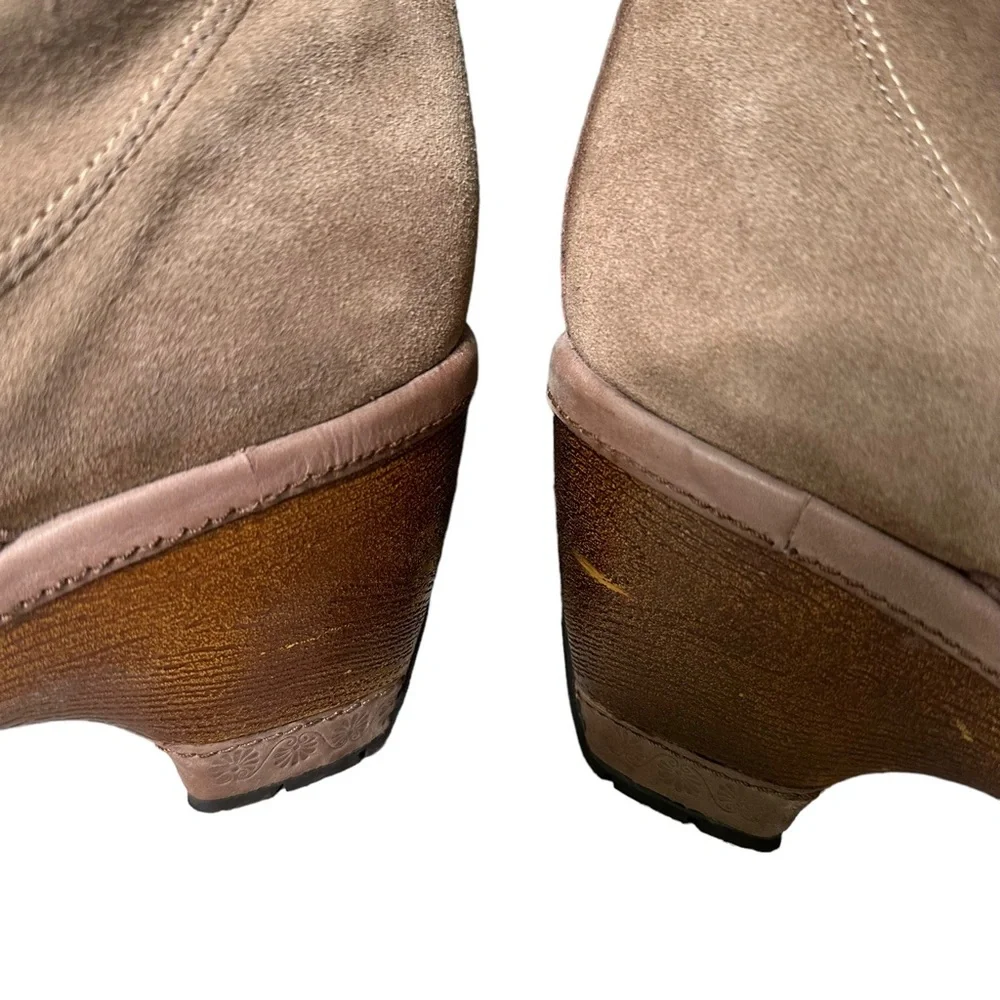 Jambu | Riviera Leather and Suede Clog Boot Size 8.5 - Picture 10 of 16